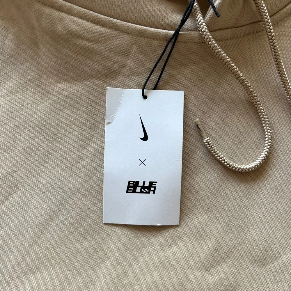 NWT Nike x Billie Eilish Fleece Hoodie Mushroom Tan Beige DQ7750-202 Mens XL
